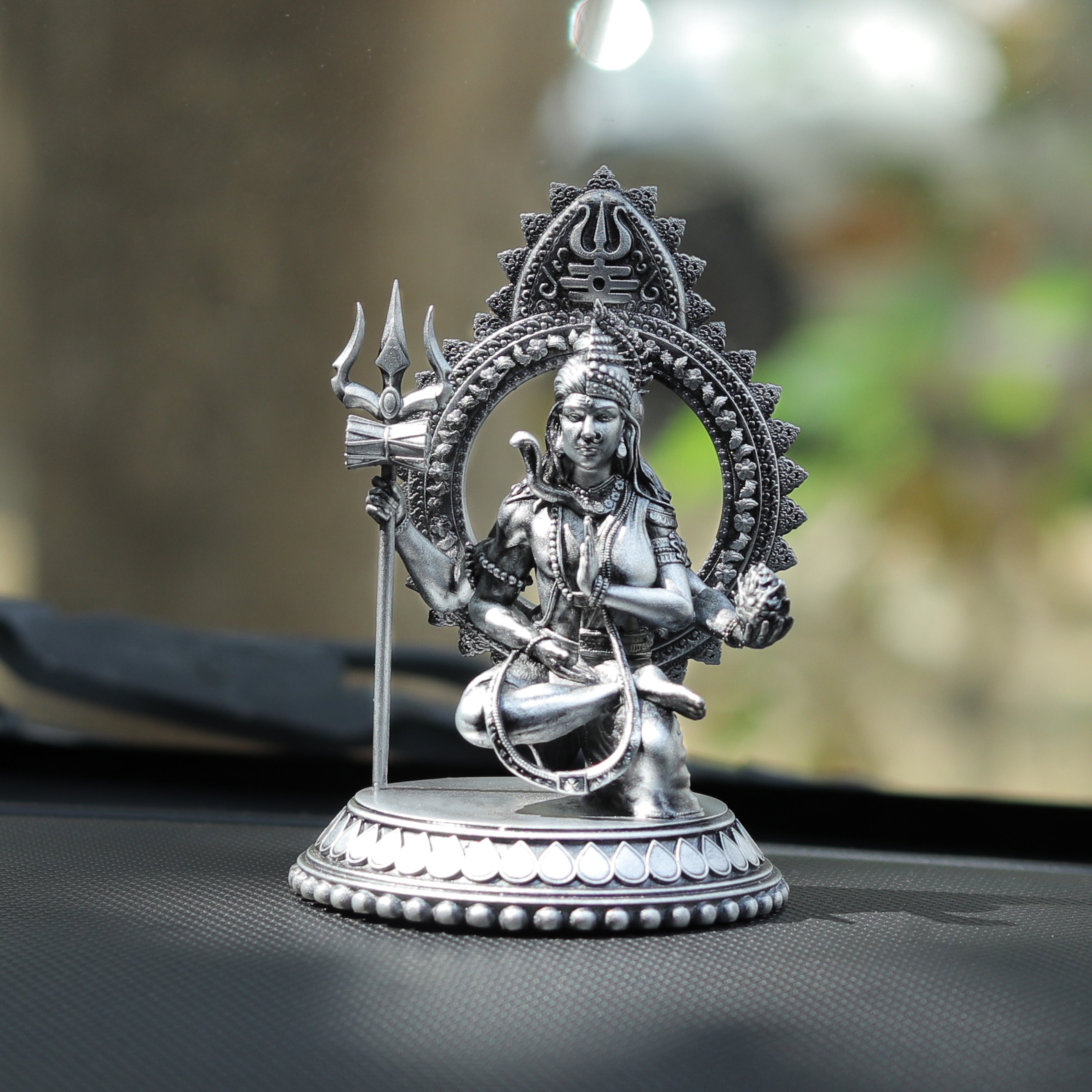 Ardhanarishvara Car Dashboard