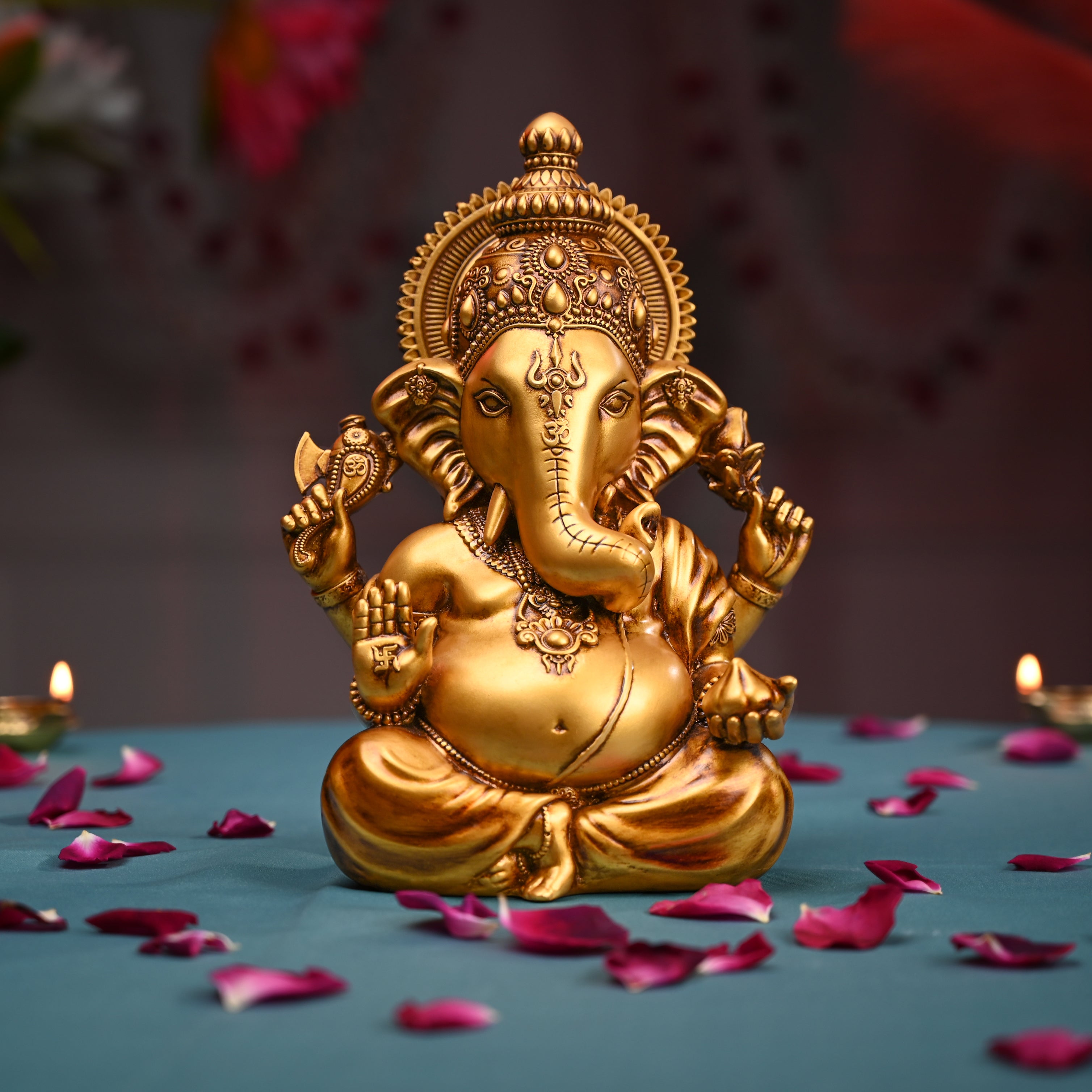 Vighnaharta Lord Ganesha (9 inch)