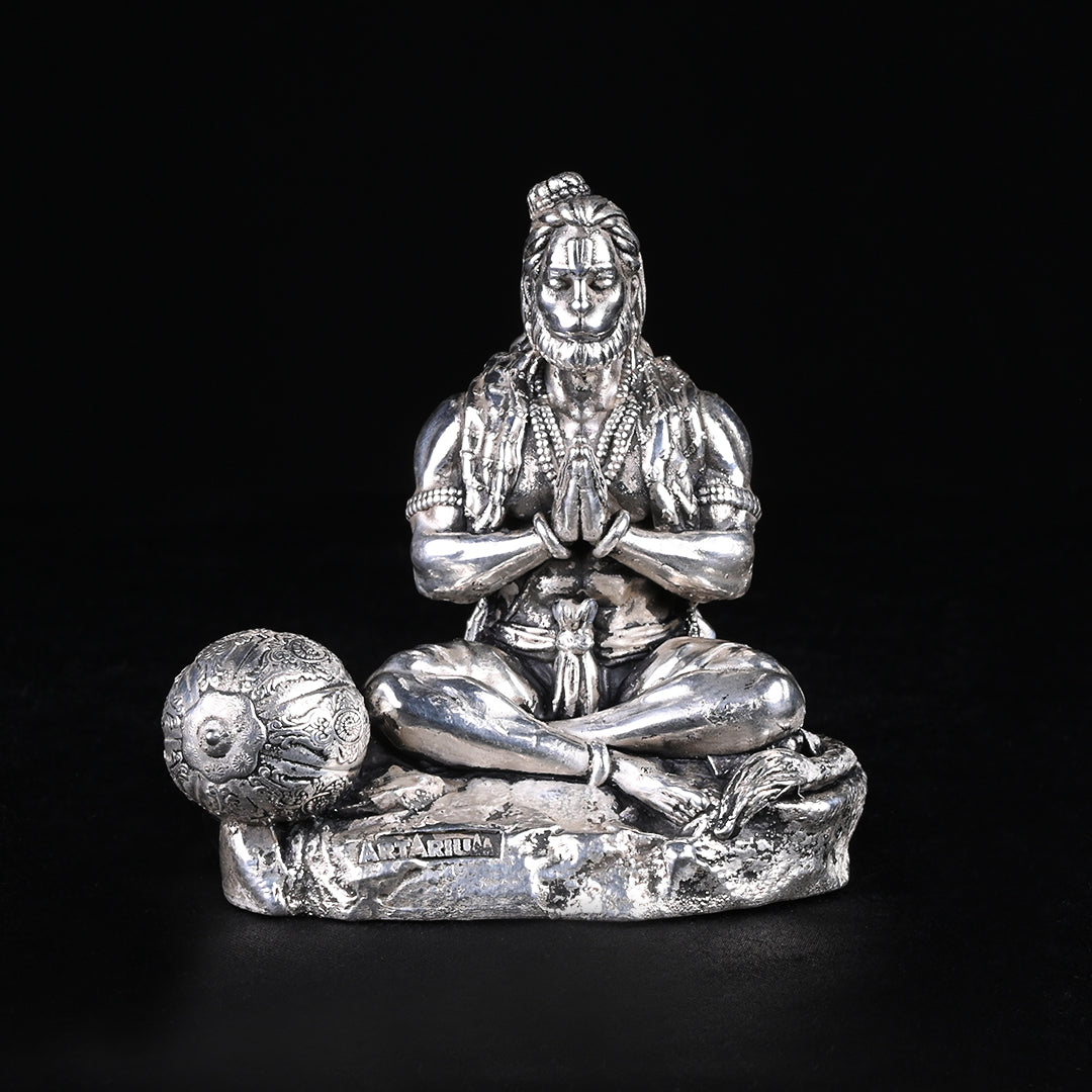 Mahabali Hanuman Pure Silver