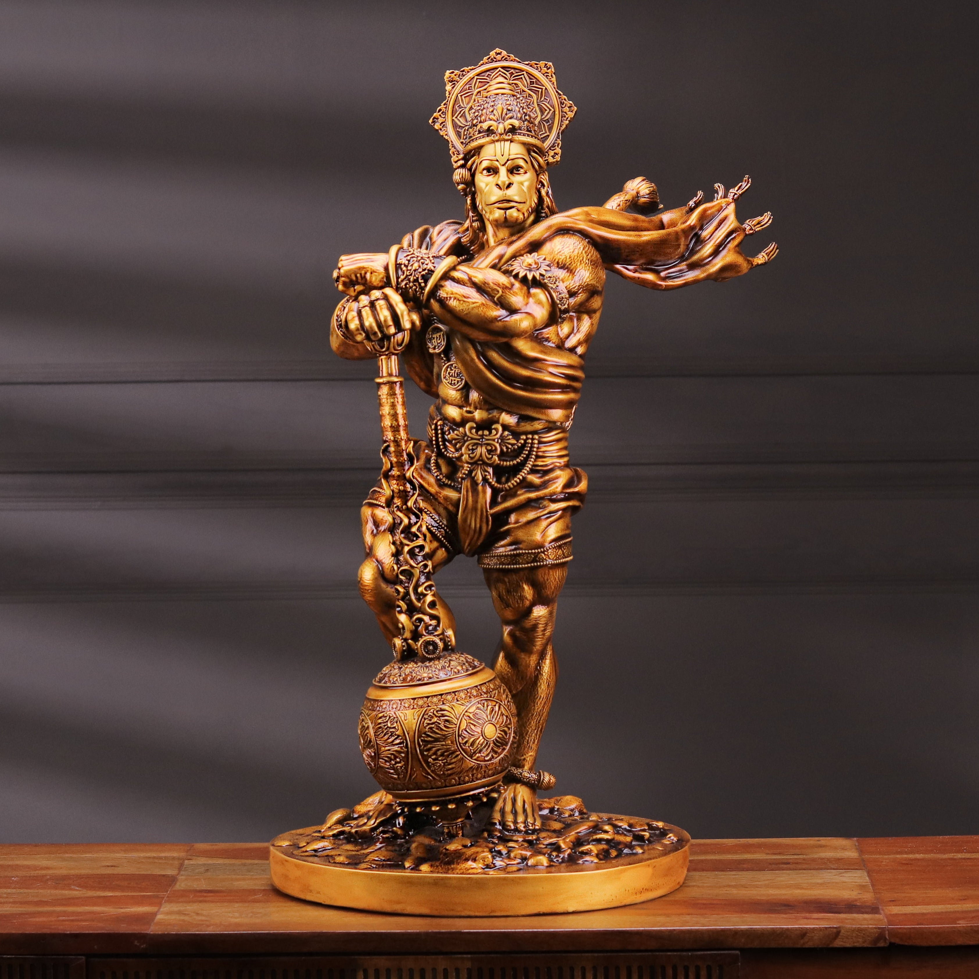 Bahubali Lord Hanuman Large 1.38 Ft & 2 Ft