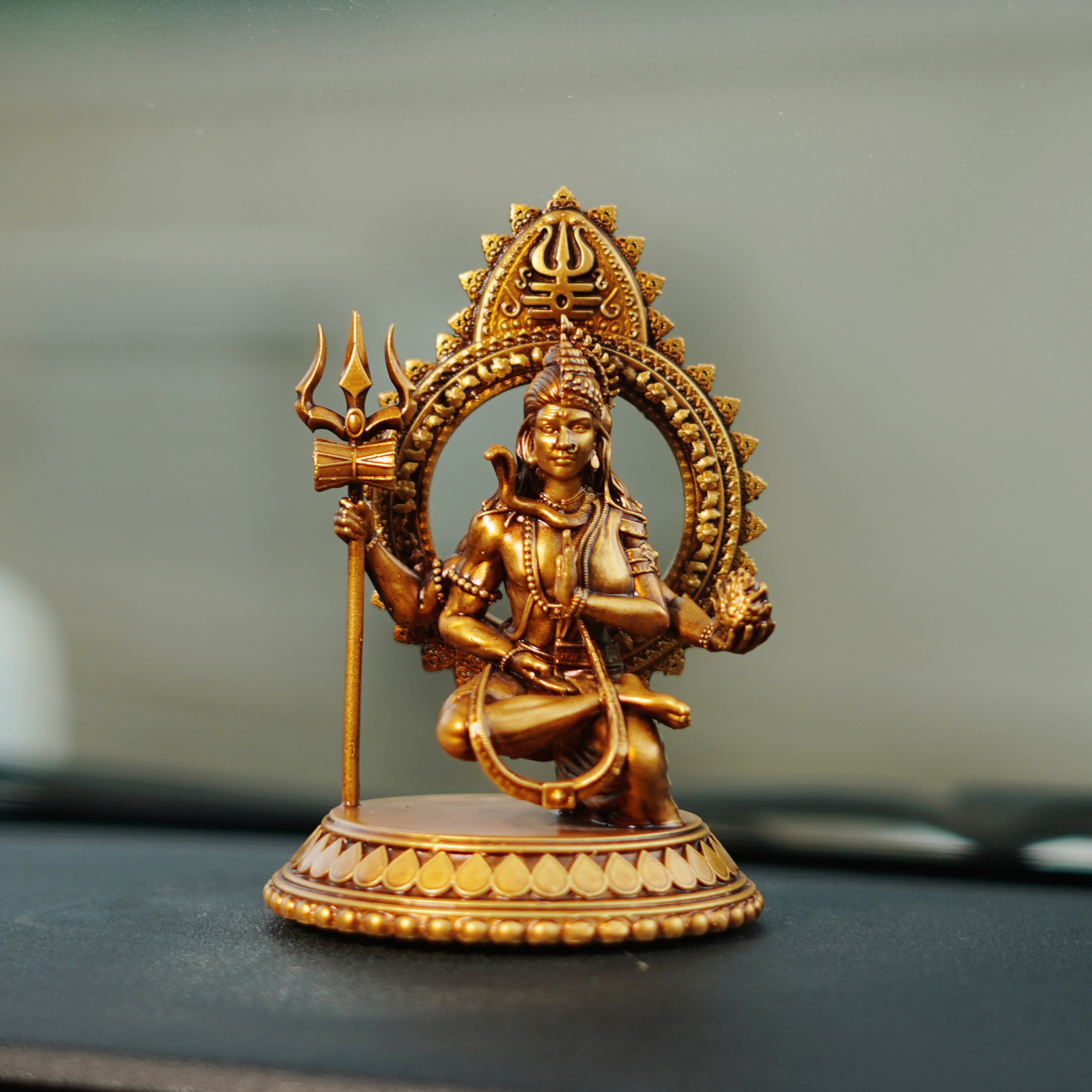 Ardhanarishvara Car Dashboard