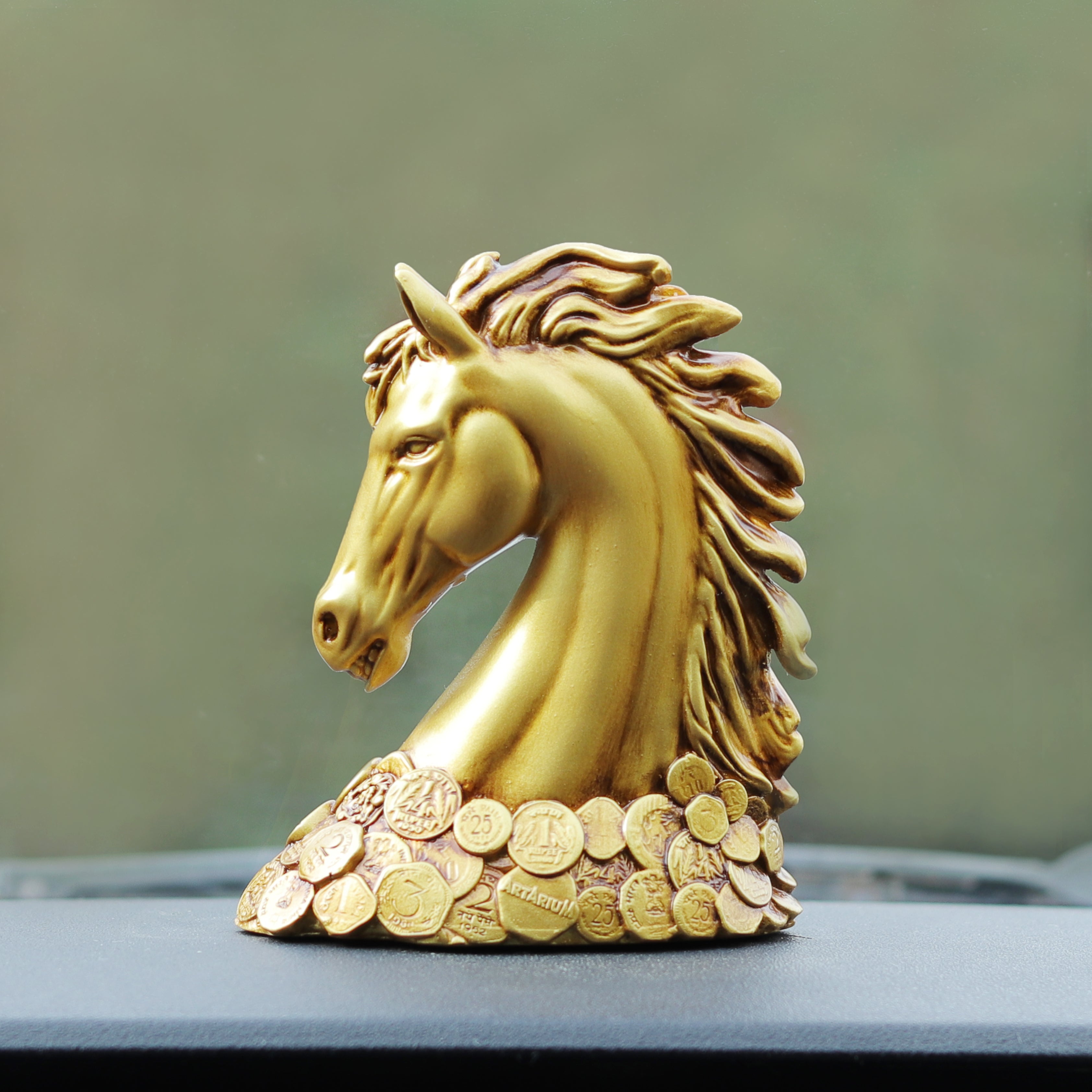 New Coin Horse Head Car Dashboard