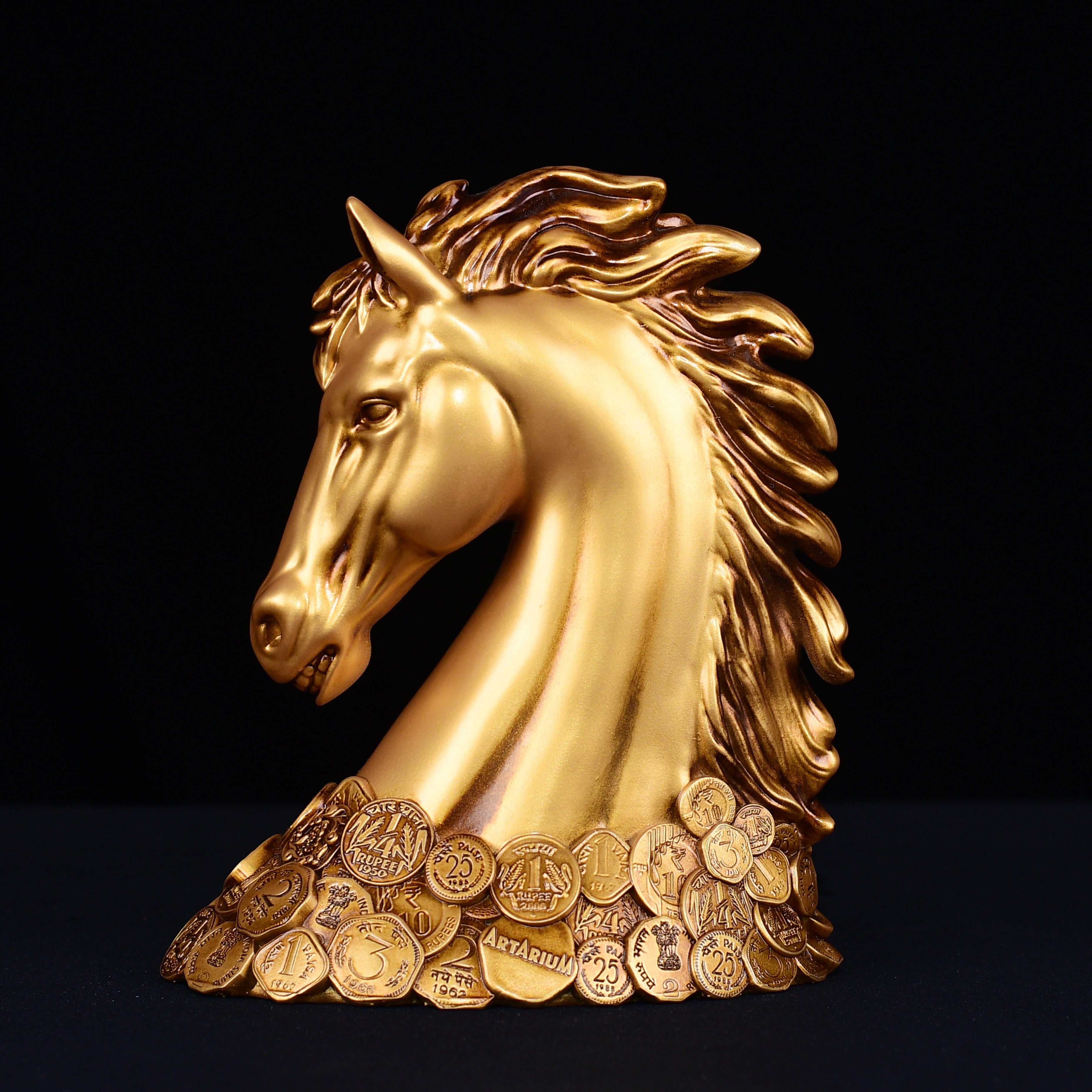 New Coin Horse Head Car Dashboard