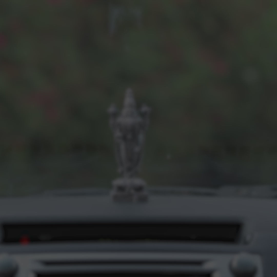 Venkateshwar idol for car dashboard